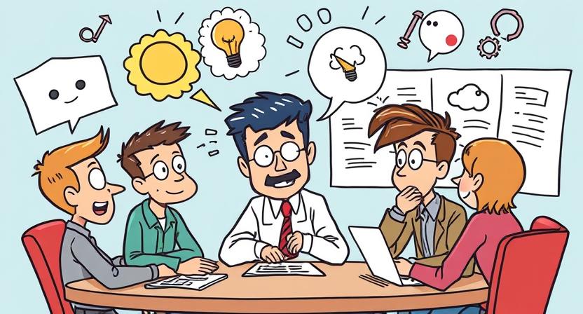 These 7 Hobbies Will Make You Smart, a group of people brainstorming,