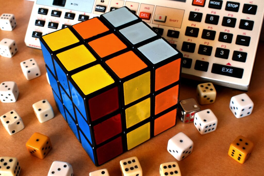 puzzle, Rubik's cube,