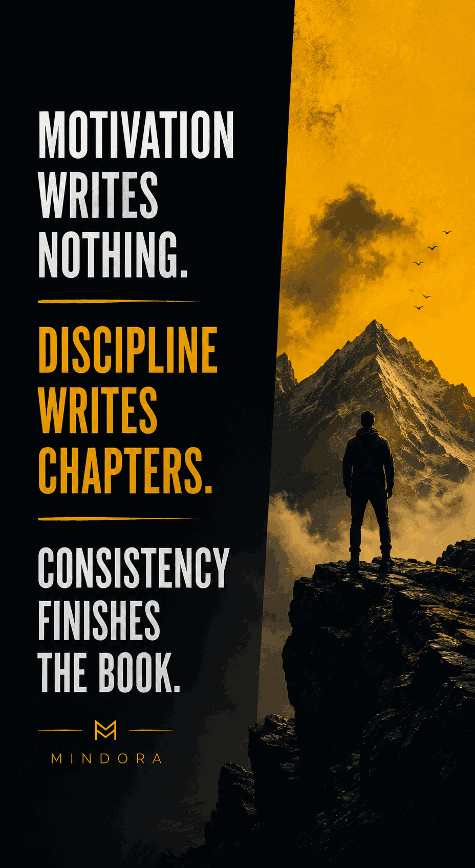 Consistency..