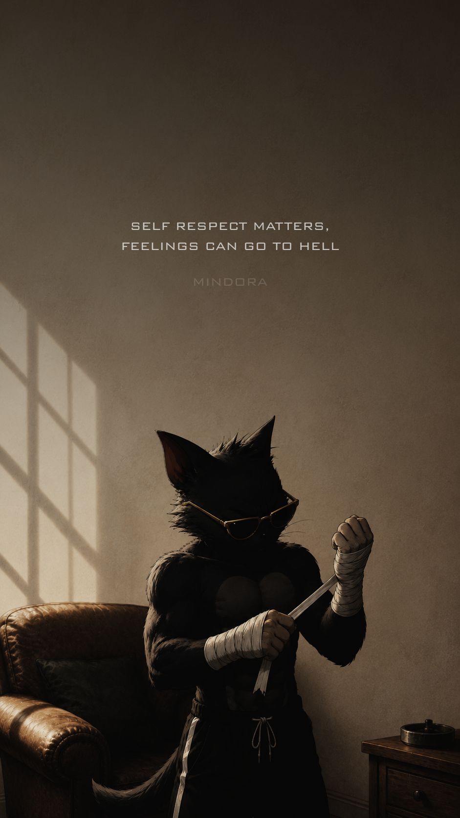 Self respect matters..