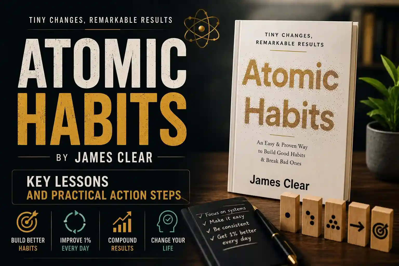 Atomic Habits by James Clear: The Complete Practical Guide