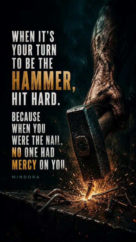 Hit hard..