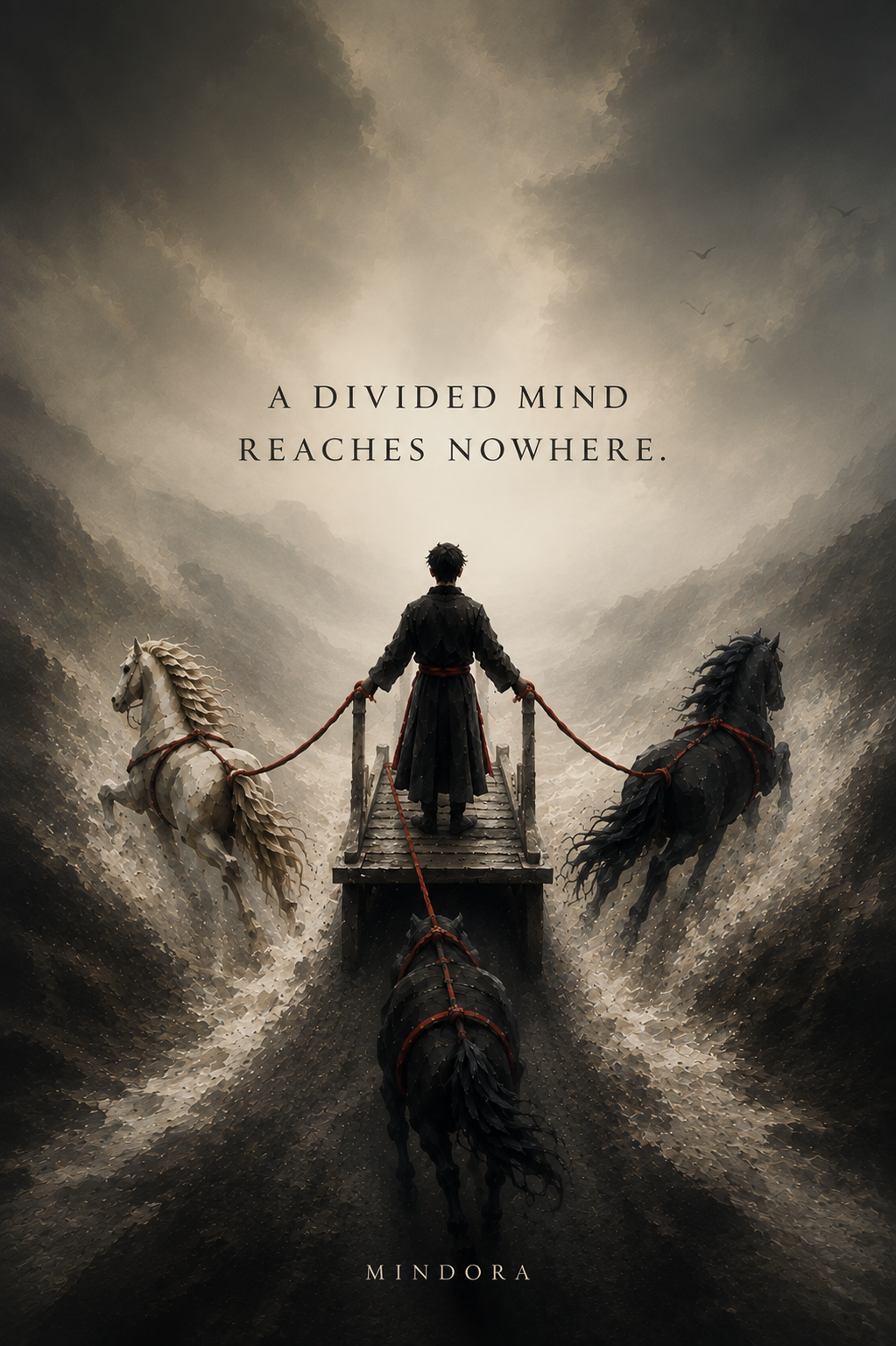 A divided mind..